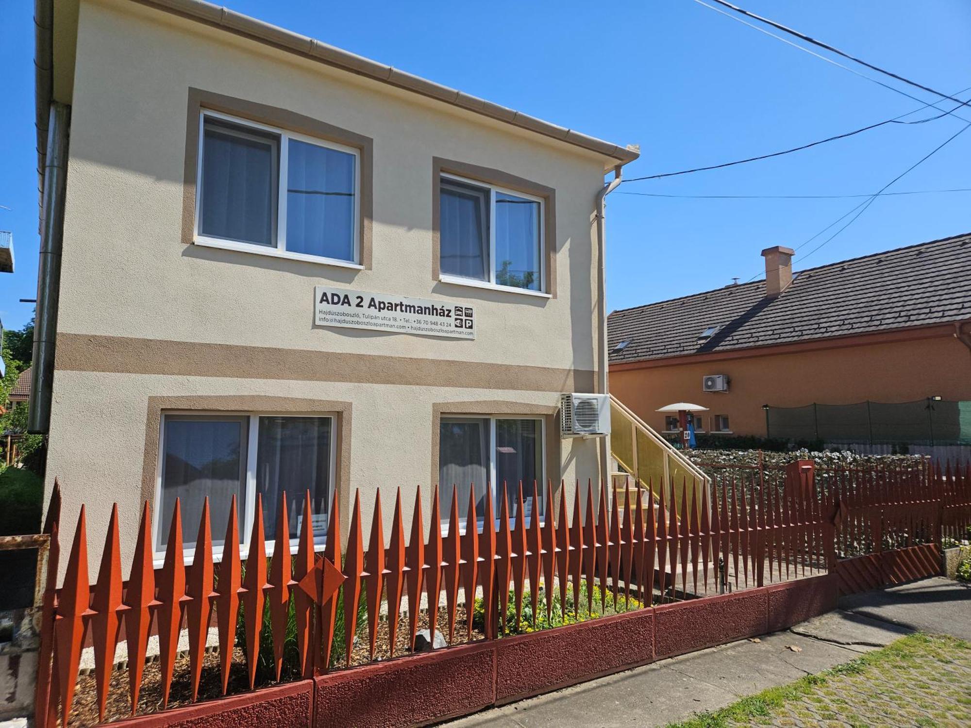 Ada 2 Apartmanhaz Хайдусобосло Экстерьер фото