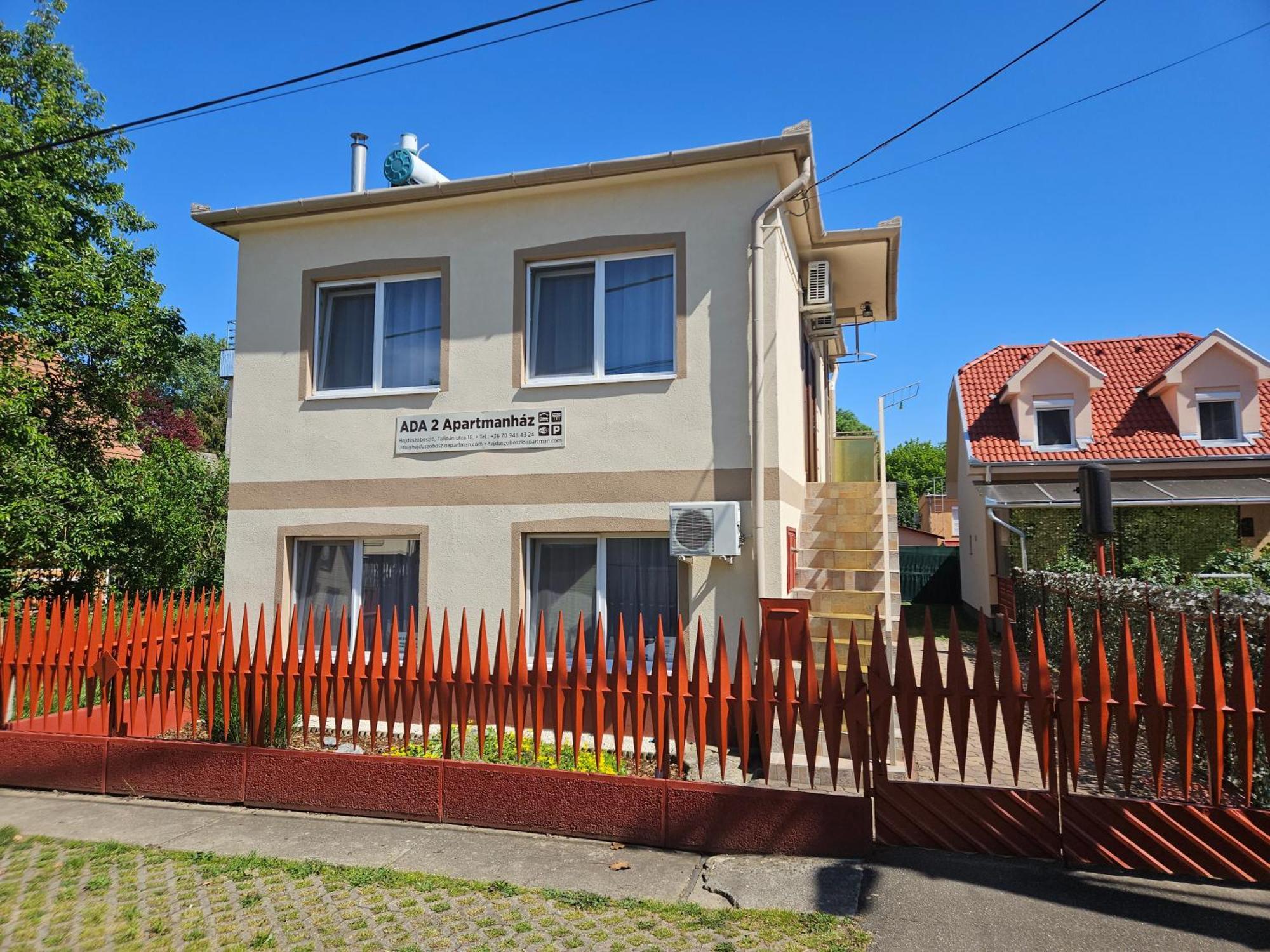 Ada 2 Apartmanhaz Хайдусобосло Экстерьер фото